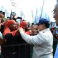 Presiden Prabowo Subianto dalam peringatan Hari Buruh Internasional atau May Day 2025 yang digelar di Lapangan Monas, Jakarta Pusat. (Dok. TIm Media Prabowo)

