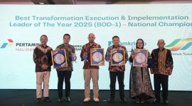 Suasana malam penganugerahan IDTI Awards 2025, di mana PHE tampil dominan dengan raihan tertinggi di berbagai kategori digital. (Dok. PHE)